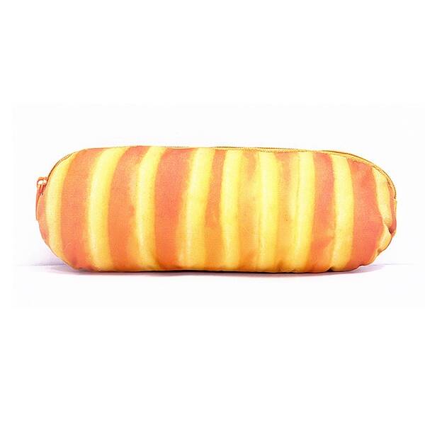 Bread Shape Polyester Pencil Pouches