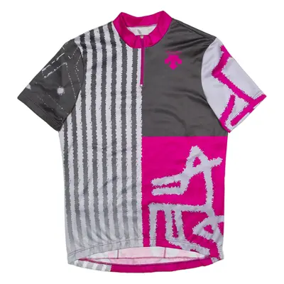 DESCENTE Cycling Mens Jersey Grey 1/4 Zip L