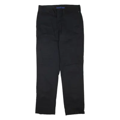 DICKIES Flex Mens Trousers Black Regular Straight W32 L32