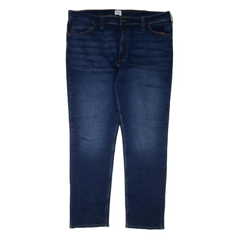 MUSTANG Mens Jeans Blue Regular Tapered W44 L34