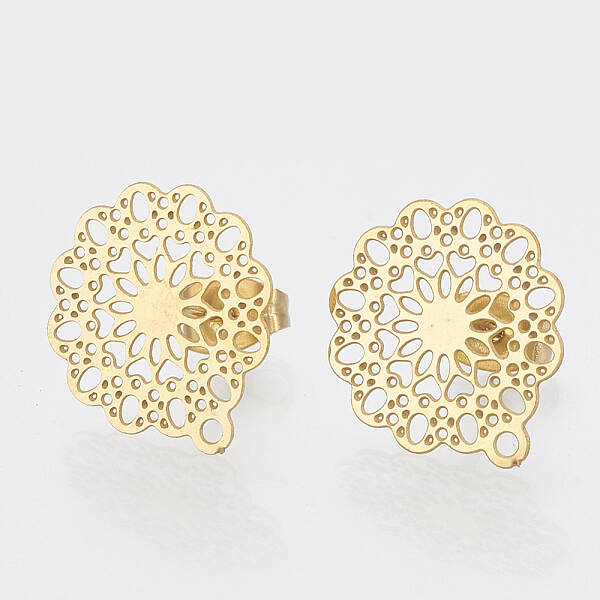 304 Stainless Steel Stud Earring Findings