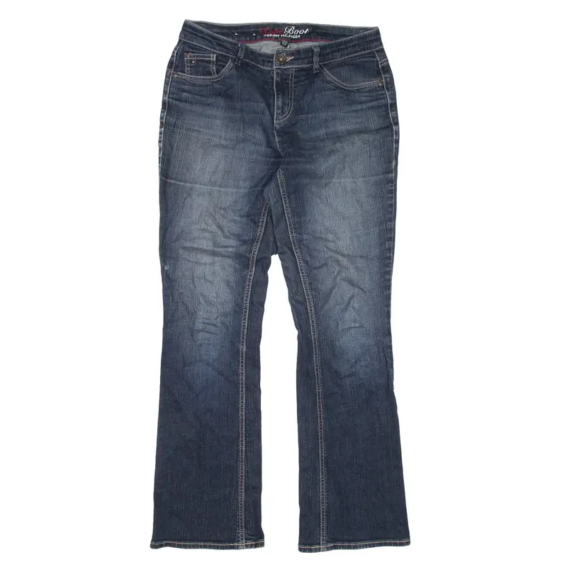 TOMMY HILFIGER Jeans Blue Denim Regular Bootcut Womens W31 L30