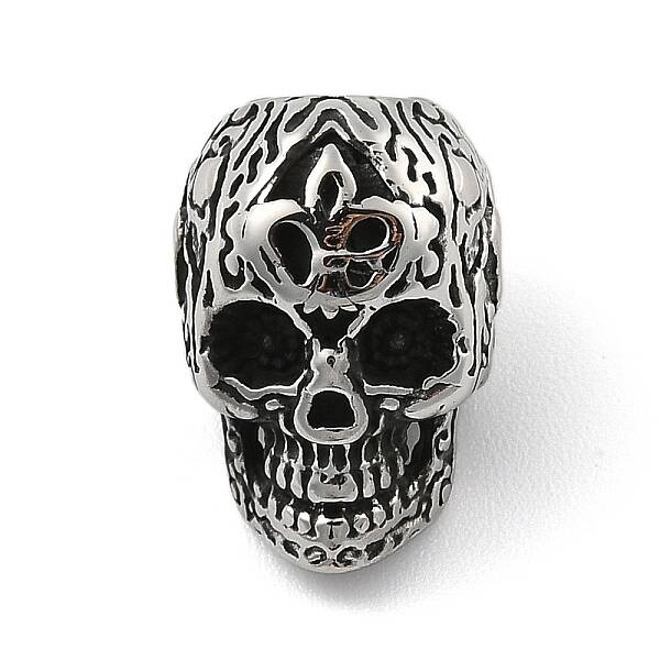 316 Surgical Stainless Steel European Beads