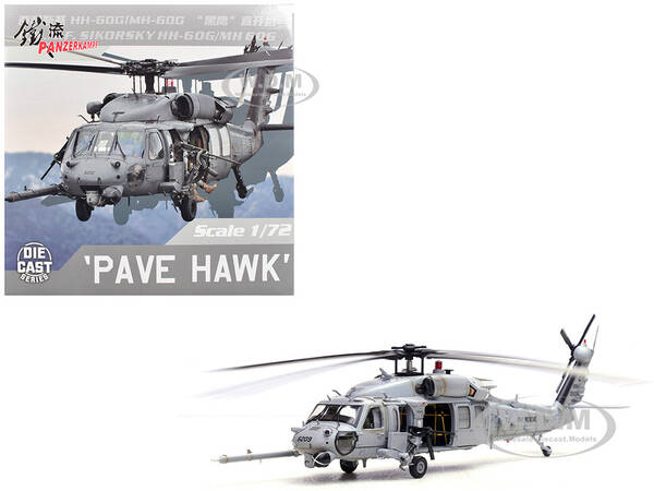 Sikorsky HH-60G Pave Hawk Helicopter 89-26209, 33rd RQS, Kadena Air Base, Japan (2012) United States Air Force 1/72 Diecast...