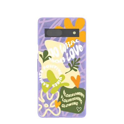 Lavender Blossoming Minds Google Pixel 7a Case