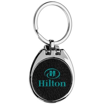 200 Customized The Westfield Key Chain - Leatherette & Metal