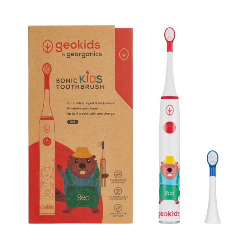 georganics geo sonic toothbrush kids