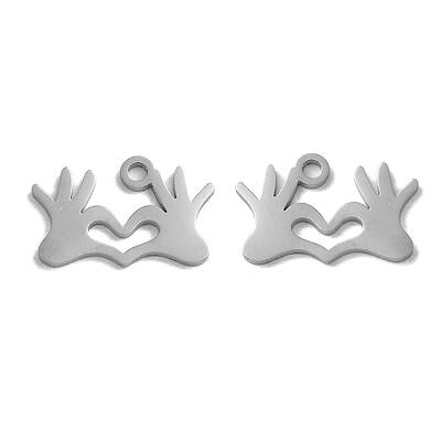 Non-Tarnish 304 Stainless Steel Charms