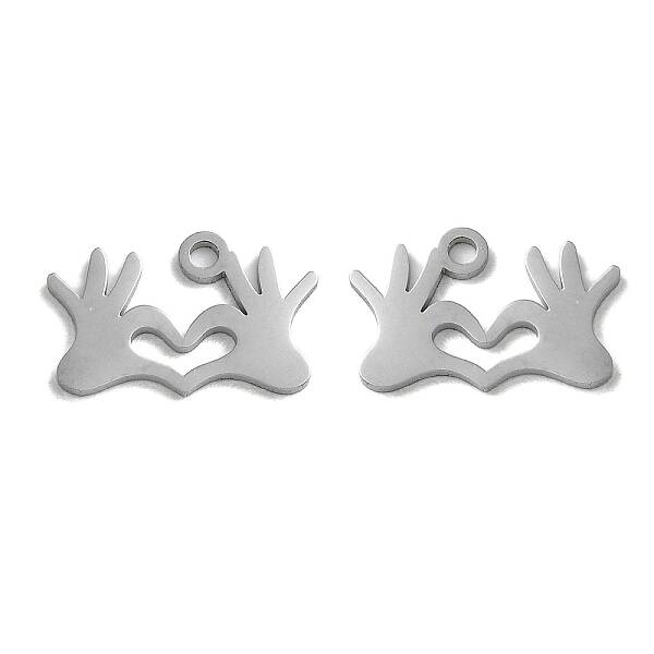 Non-Tarnish 304 Stainless Steel Charms
