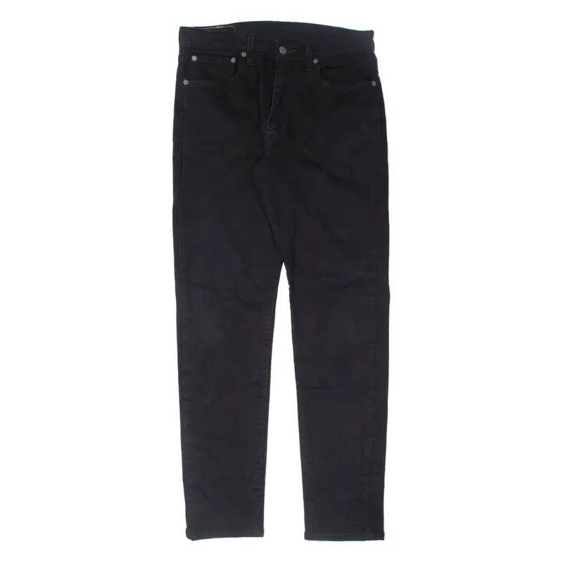 LEVI'S 512 BIG E Jeans Mens Black Slim Tapered W30 L32