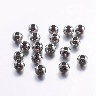 Tarnish Resistant 304 Stainless Steel Beads