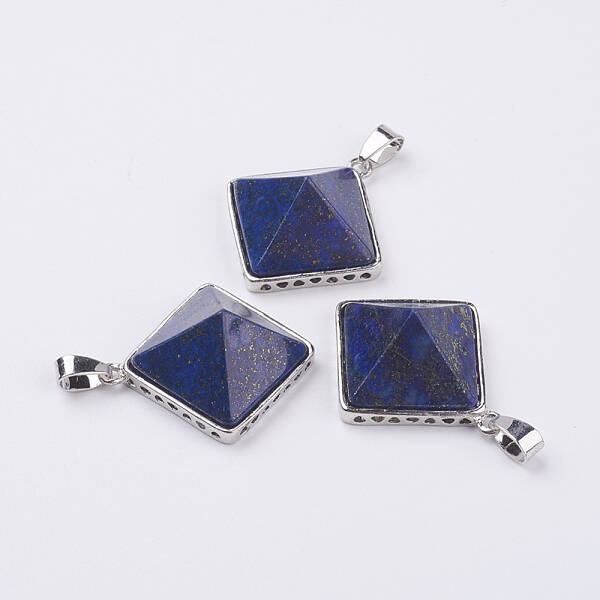 Natural Lapis Lazuli Pendants