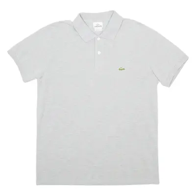 LACOSTE Mens Polo Shirt Grey L