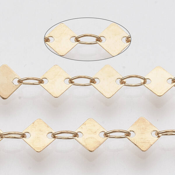 Soldered Brass Link Chains