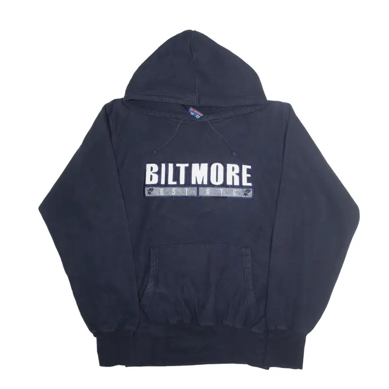 MV SPORT Biltmore Estate Hoodie Blue Pullover Mens S