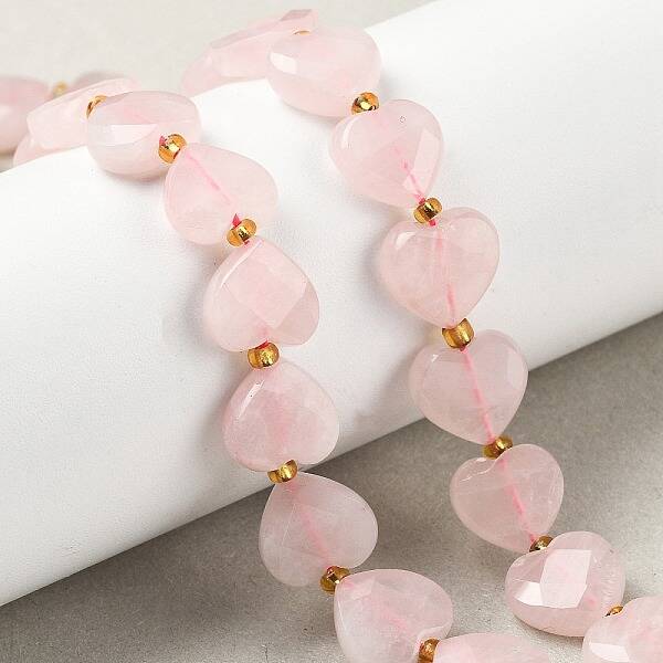 Natural Rose Quartz Beads Strands