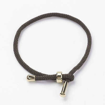 Cotton Twisted Cord Bracelet Making