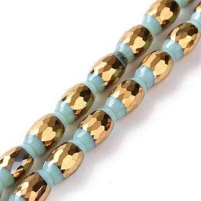 Electroplated Glass Beads Strands