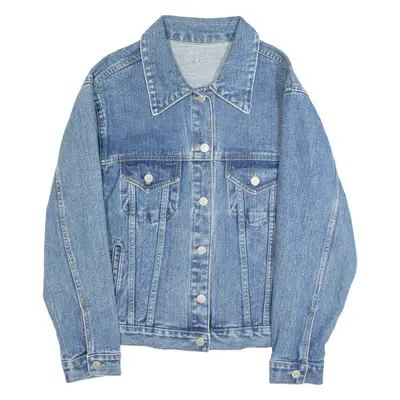 G CODE Womens Denim Jacket Blue S