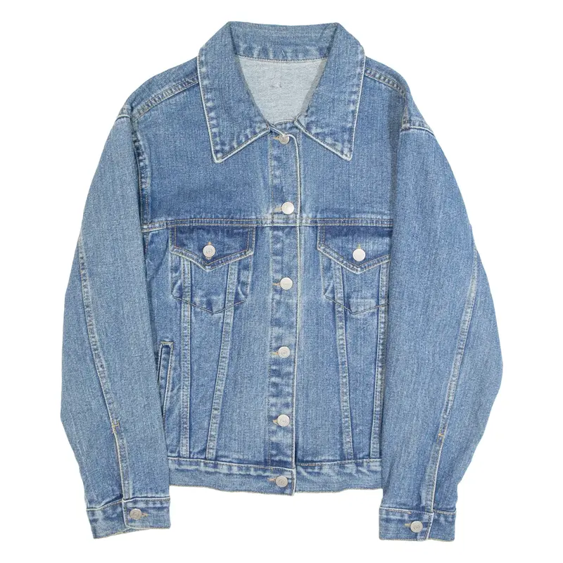 G CODE Womens Denim Jacket Blue S