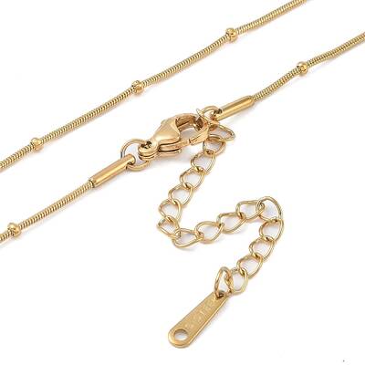 Ion Plating(IP) 201 Stainless Steel Chain Necklaces