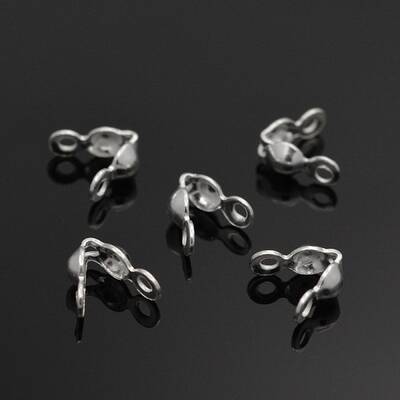 925 Sterling Silver Bead Tips