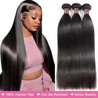 Straight/Body Wave Hair Bundles Raw Hair Bundles 1 3 4 Bundles 100% Human Hair Weave bundles 100g/piece Outdoorfun