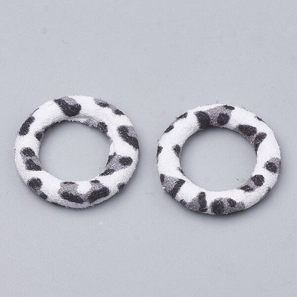Cloth Fabric Covered Linking Rings