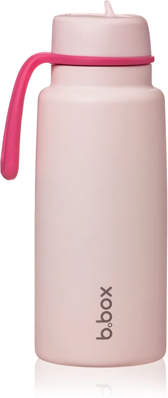 B.Box Insulated Flip Top Bottle thermos Pink Paradise 1000ml