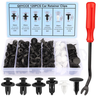 120PCS Car Clips,Plastic Rivets,6 Popular Sizes of Car Body Fixed Clip Bumpers,and Replacement Parts of Fenders are Applicabl...
