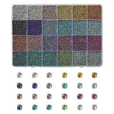 312G 24 Color 12/0 Baking Paint Glass Seed Beads
