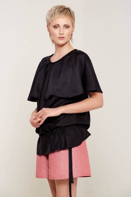 Christabel Top (Black) | size: XS