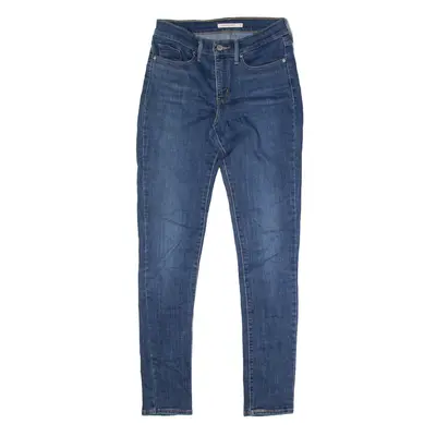 LEVI'S Shaping Jeans Blue Denim Slim Skinny Stone Wash Mens W27 L32