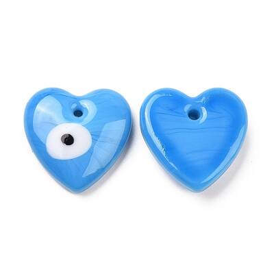 Handmade Evil Eye Lampwork Pendants