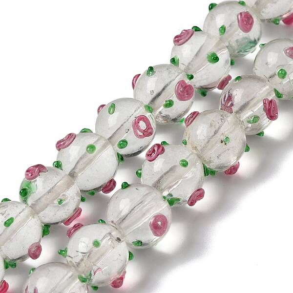 Handmade Bumpy Lampwork Beads Strands