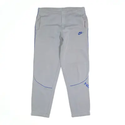 NIKE Sport Joggers Grey Regular Tapered Boys 12-13 Years W34 L29