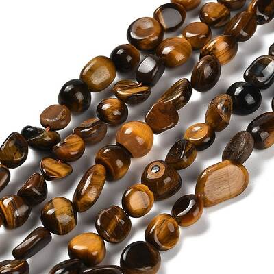 Natural Tiger Eye Beads Strands