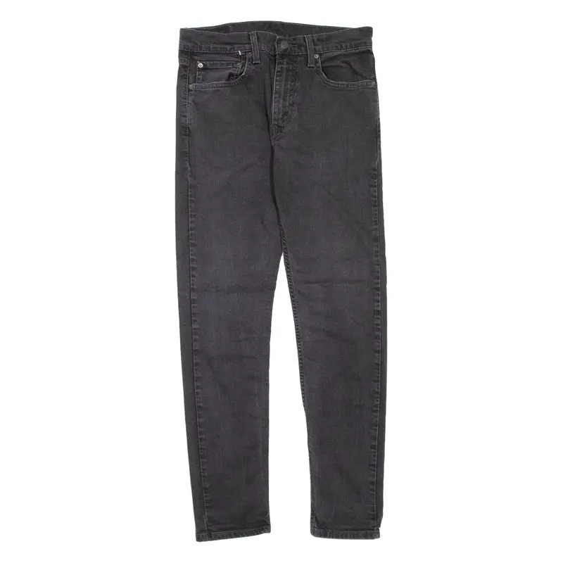 LEVI'S 512 Jeans Mens Black Slim Tapered W31 L32