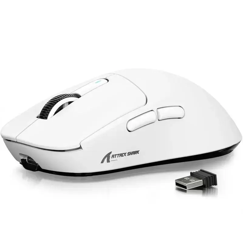 ATTACK SHARK X3 Wireless Gaming Mouse, 26000DPI Gaming Sensor Mouse with Anti-slip Sticker, Lightweight Gaming Mouse, Rech...