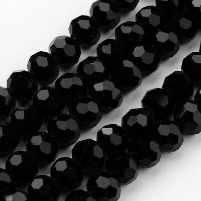 Transparent Glass Bead Strands