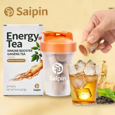 SAIPIN · Freeze-Dried Ginseng Tea - 3s Tea Revolution · -45°C Extraction | Smart & Pure Energy · No Sugar | Perfect for W...