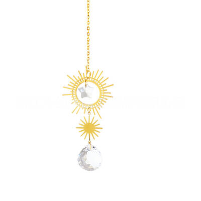 Quartz Crystal Big Pendant Decorations