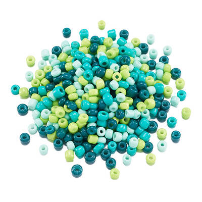 Opaque Glass Round Seed Beads