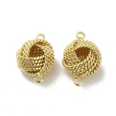Rack Plating Brass Connector Charms