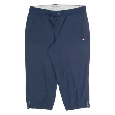 TOMMY HILFIGER 3/4 Length Womens Sports Shorts Blue Slim M W32