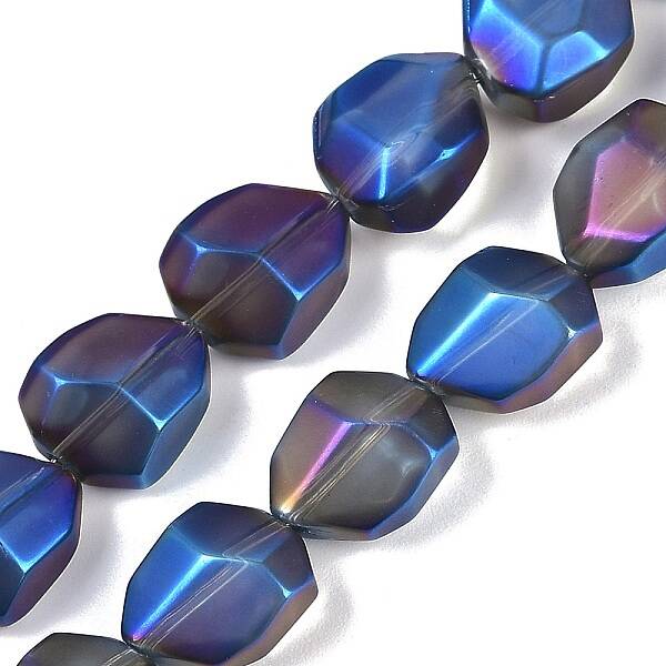 Electroplate Glass Beads Strands