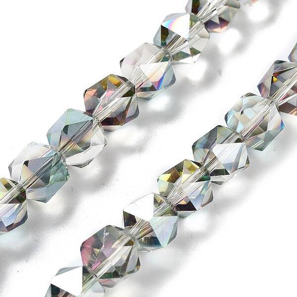 Electroplate Glass Beads Strands