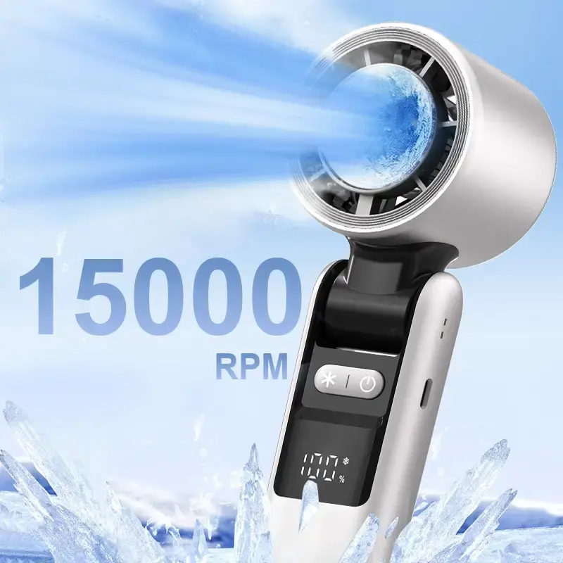 [NEW] Portable Air Conditioner Fan, Multifunctional Cooling USB Rechargeable Fan, Personal Evaporative Cooler for Bedroom, Of...