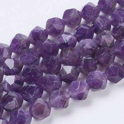 Natural Amethyst Beads Strands