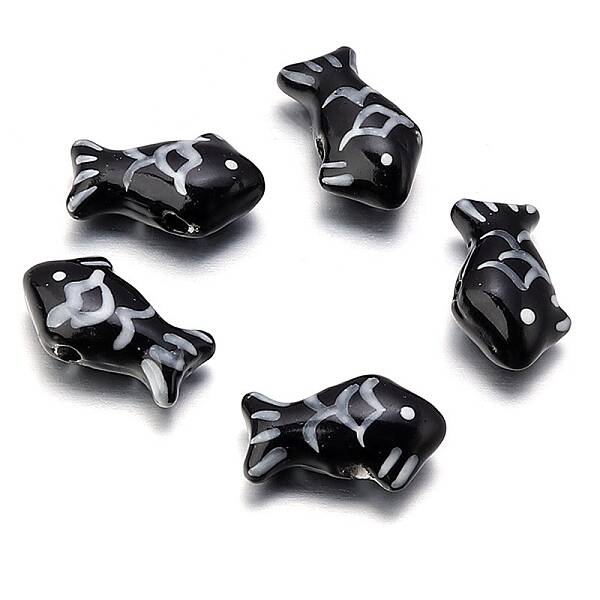Pearlized Handmade Porcelain Beads